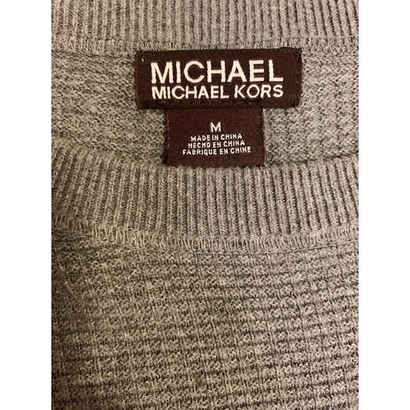 Michael Kors Gray Sweater Size Medium - Picture 5 of 6